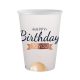 Geburtstag Balloon Happy Birthday Pappbecher 6er Set 250 ml