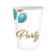 Party Balloon Papierbecher 6er-Set 250 ml