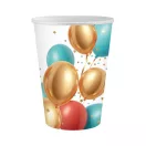 Party Balloon Papierbecher 6er-Set 250 ml