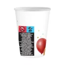 Party Balloon Papierbecher 6er-Set 250 ml