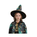 Halloween Moon&Stars Zaubererkostüm 92/104 cm