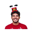 Weihnachten Santa Weihnachtsmann Bein Haarreif