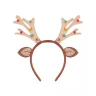 Weihnachten Brown Brauner klingelnder Geweih-Haarreif