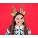 Weihnachten Brown Reh-Kopfbügel