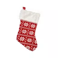 Weihnachten Red Schneeflocken Kaminstrumpf, Stiefel 41 cm