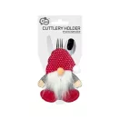 Weihnachten Gnome Wichtelbesteckhalter