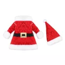 Weihnachten Red Weihnachtsmann-Kostüm für Flaschen 30x24 cm
