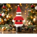 Weihnachten Red Weihnachtsmann-Kostüm für Flaschen 30x24 cm