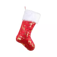 Weihnachten Red Rentier Kaminstrumpf, Stiefel 49 cm