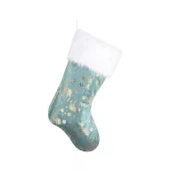 Weihnachten Frosty Blue Rentier Kaminstrumpf, Stiefel 49 cm