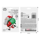 Weihnachten Santa Skating i Folienballon 64 cm