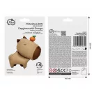Capybara Orange Folienballon 64 cm