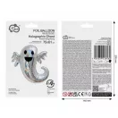 Halloween Skull Geist Holografischer Folienballon 75 cm
