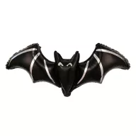Halloween Silver Folie Ballon Fledermaus 98 cm