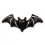 Halloween Silver Folie Ballon Fledermaus 98 cm