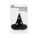 Halloween Black Hexenhut Hängedekoration Set 3-teilig
