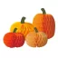 Halloween Autumn Kürbis Dekorationsset, 4-teilig