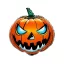 Halloween Spooky Pumpkin Folienballon 46 cm