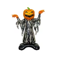 Halloween Pumpkin Phantom Folienballon mit Sockel 93 cm