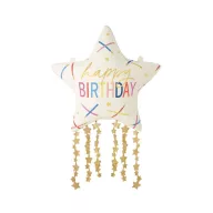 Geburtstag Star Happy Birthday Folienballon 85 cm