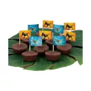 Dinosaurier T-Rex dekorationsstab 24er-pack