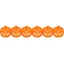 Halloween Halloween Kürbis-Papiergirlande 300 cm