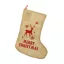 Weihnachten Rentier, Kaminstrumpf, Stiefel 44,5 cm