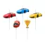 Wagen Racing Rennkerze, 5-teiliges Kerzenset