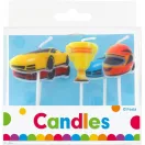 Wagen Racing Rennkerze, 5-teiliges Kerzenset