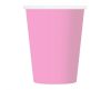 Pink Solid Pink Pappbecher 6 Stk. 270 ml