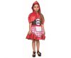 Halloween Red Hood, Rotkäppchen Kostüm 120/130 cm