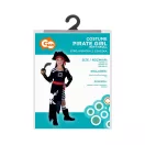 Pirat Pirate Girl, Mädchenkostüm 110/120 cm