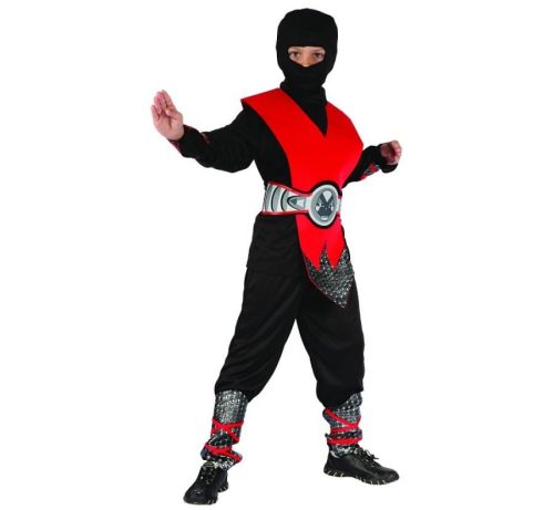 Red Ninja Verkleidung 110/120 cm