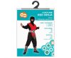 Ninja Red Kostüm 110/120 cm