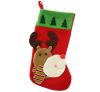 Reindeer, Weihnachtskamin-Strumpf, Stiefel 41 cm