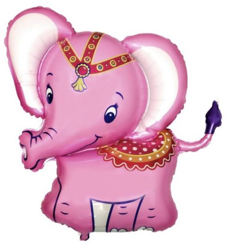 Elefant Pink Folienballon 61 cm ((WP)))
