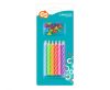 Farbe Spiral Geburtstagskerzen-Set, 12 Stk