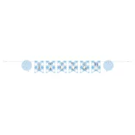 Erster Geburtstag 1st Birthday Blue Papier-Banner 182 cm