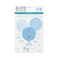 Erster Geburtstag Blue Papiertüte, 8er Pack
