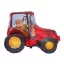 Traktor Red Traktor Folienballon 36 cm (WP)