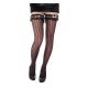 Halloween Schwarze Streifen, Gestreifte Strumpfhose S-M