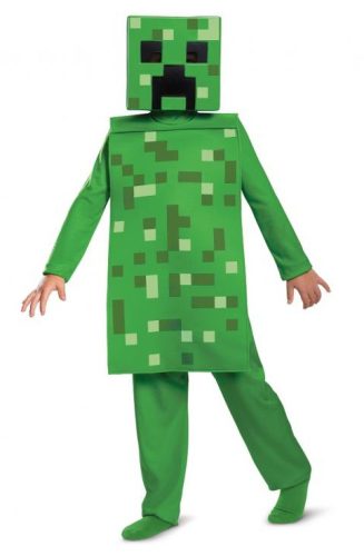 Minecraft Creeper Classic Kostüm 4-6 Jahre