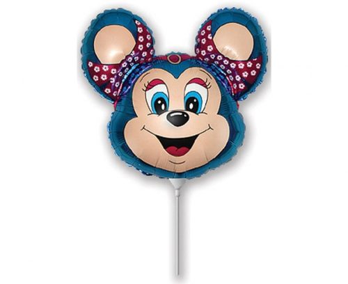 Babsy Mouse Blue, Maus Folienballon 36 cm ((WP))))))