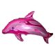 Delfin Pink Folienballon 61 cm ((WP)))