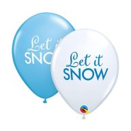 Weihnachten Let it Snow Ballon, 6 Stück 11 Zoll (30 cm)