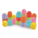 Farbe Clemmy weiches Baustein-Set, 20-teilig, Clementoni, 2. Wahl