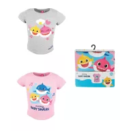 Baby Shark Fun Kinder Kurzarmshirt, Oberteil 92-116 cm