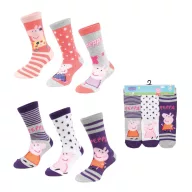 Peppa Wutz Kinder Socken 23-34