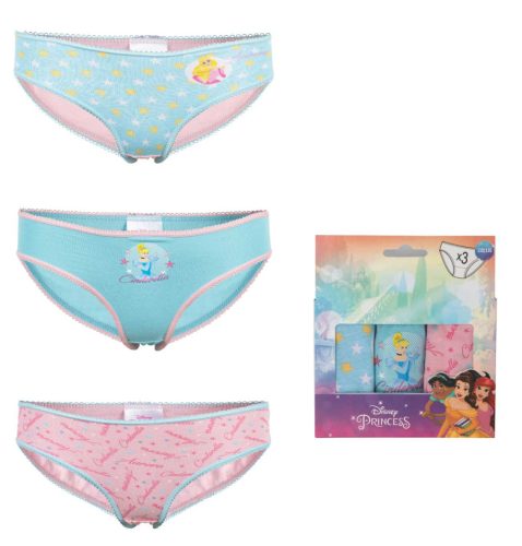 Disney Princess Kinderunterwäsche, Unterhosen 3 Stück/Paket