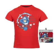 Avengers Captain Kinder Kurzarm T-Shirt, Oberteil 92-128 cm